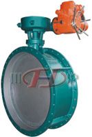 电动软密封法兰蝶阀