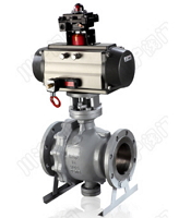 Q647气动固定球阀