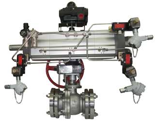 ZSJQ气动调节球阀