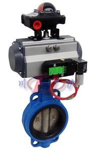 气动快速切断蝶阀