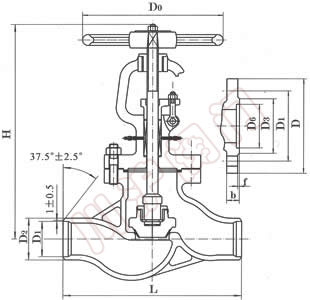 DSJ61H水封截止阀