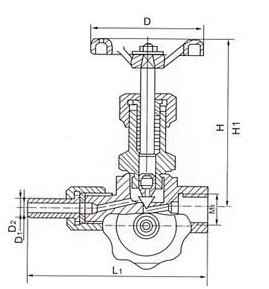 J19H压力表针型阀 产品型号和图片